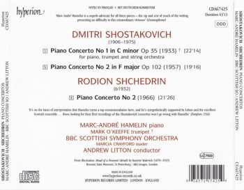 CD Dmitri Shostakovich: Piano Concertos Nos 1 & 2 / Piano Concerto No 2