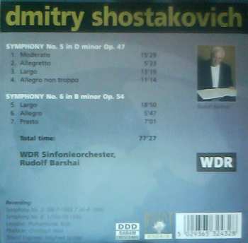 11CD/Set di cofanetti Dmitri Shostakovich: Symphonies