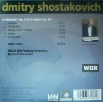 11CD/Set di cofanetti Dmitri Shostakovich: Symphonies