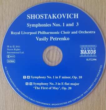 11CD/Set di cofanetti Dmitri Shostakovich: The Complete Symphonies