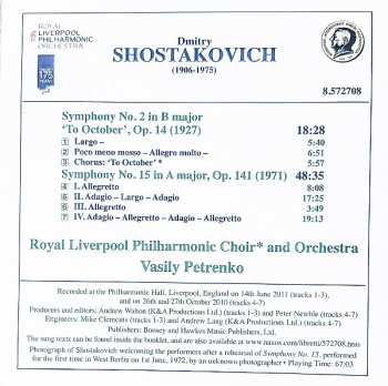 11CD/Set di cofanetti Dmitri Shostakovich: The Complete Symphonies