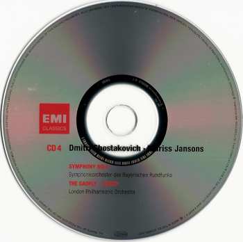10CD/Set di cofanetti Dmitri Shostakovich: The Complete Symphonies - Sämtliche Symphonien - L'Intégrale Des Symphonies