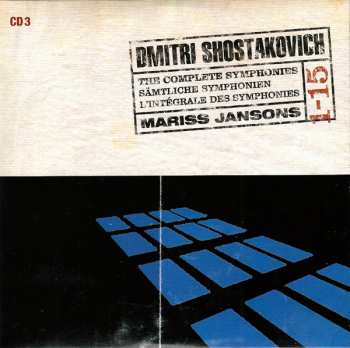 10CD/Set di cofanetti Dmitri Shostakovich: The Complete Symphonies - Sämtliche Symphonien - L'Intégrale Des Symphonies