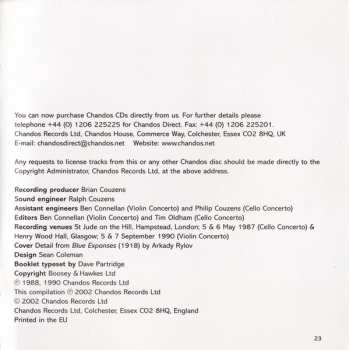 CD Dmitry Kabalevsky: Violin Concerto & Cello Concerto No. 2
