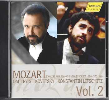 CD Konstantin Lifschitz: Vol.2  Mozart Sonatas For Piano & Violin KV 301. 306 . 376 . 526