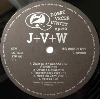 LP Dobrý Večer Quintet: Zpívá J+V+W