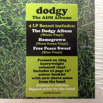 4LP/Set di cofanetti Dodgy: The A&M Albums LTD | CLR