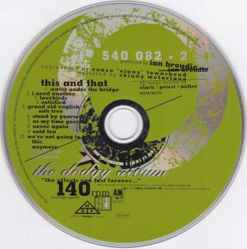 CD Dodgy: The Dodgy Album