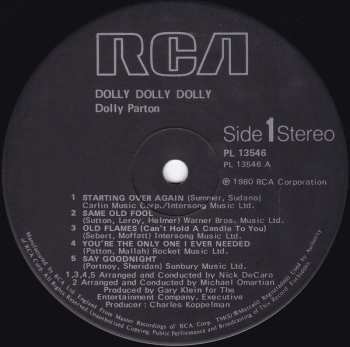 LP Dolly Parton: Dolly, Dolly, Dolly