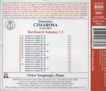 CD Domenico Cimarosa: Keyboard Sonatas • 2