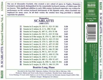 CD Domenico Scarlatti: Complete Keyboard Sonatas Vol. 4