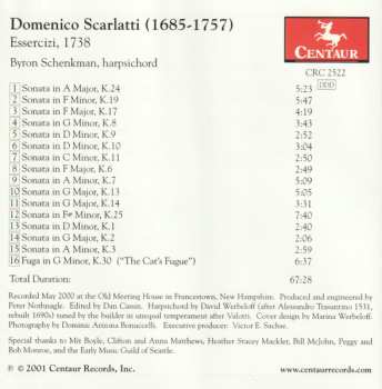CD Domenico Scarlatti: Essercizi, 1738