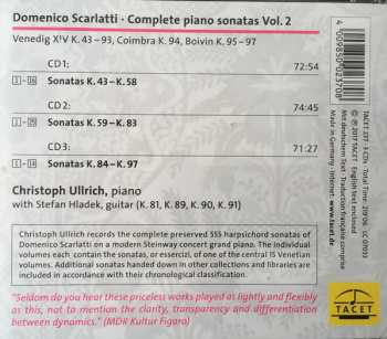 3CD Domenico Scarlatti: Complete Piano Sonatas, Vol. 2: Sonatas K. 43 - K. 97