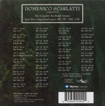 34CD/Set di cofanetti Domenico Scarlatti: The Keyboard Sonatas