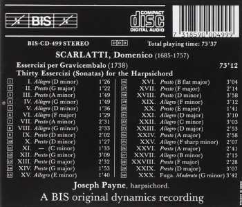 CD Domenico Scarlatti: Essercizi Per Gravicembalo (1738 - Complete) Thirty Sonatas For The Harpsicord