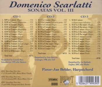 3CD Domenico Scarlatti: Sonatas K 99-139
