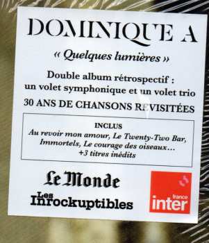 3LP Dominique A.: Quelques Lumières