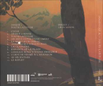 2CD Dominique A.: Toute Latitude DLX
