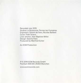 CD Dominique Pifarély Quartet: Tracé Provisoire