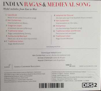 CD Dominique Vellard: Indian Ragas & Medieval Song