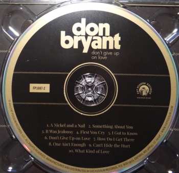 CD Don Bryant: Don't Give Up On Love