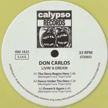 2LP Don Carlos: Livin' A Dream LTD | CLR