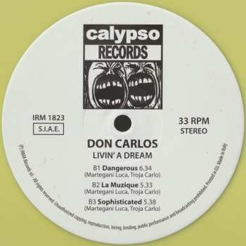 2LP Don Carlos: Livin' A Dream LTD | CLR