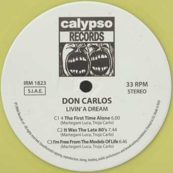 2LP Don Carlos: Livin' A Dream LTD | CLR