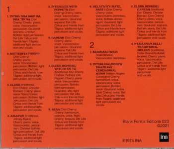 2CD Naná Vasconcelos: Organic Music Theatre Festival De Jazz De Chateauvallon 1972