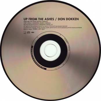 CD Don Dokken: Up From The Ashes = アップ・フロム・ジ・アッシェズ LTD