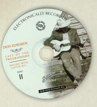 2CD Don Edwards: Last Of The Troubadours (Saddle Songs II)