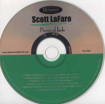 CD Scott LaFaro: Pieces Of Jade