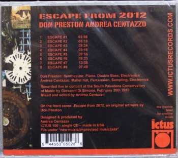 CD Don Preston: Escape From 2012