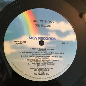 LP Don Williams: I Believe In You