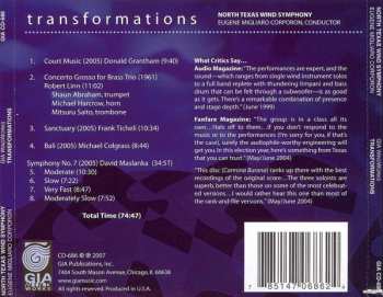CD North Texas Wind Symphony: Transformations