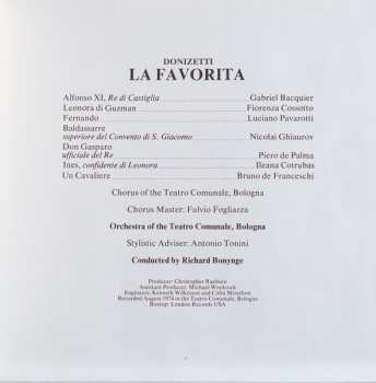 3LP/Set di cofanetti Ileana Cotrubas: La Favorita