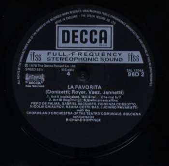 3LP/Set di cofanetti Ileana Cotrubas: La Favorita