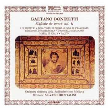 Album Donizetti / Frontalini,silvano: Sinfonie Da Opere 2