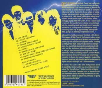CD Donnie Iris: Back On The Streets