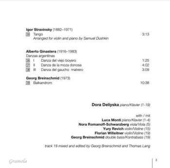 CD Igor Stravinsky: Danzas