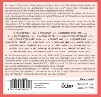 10CD/Set di cofanetti Doris Day: Milestones Of A Legend