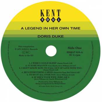 LP Doris Duke: A Legend In Her Own Time CLR