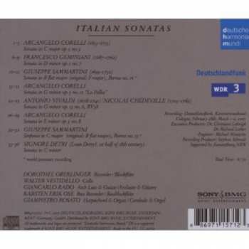 CD Dorothee Oberlinger: Italian Sonatas