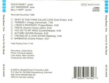 CD Doug Raney Trio: You Go To My Head