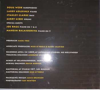 CD Doug Webb: Midnight