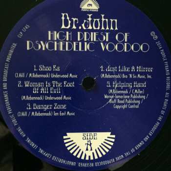 3LP/Set di cofanetti Dr. John: High Priest Of Psychedelic Voodoo