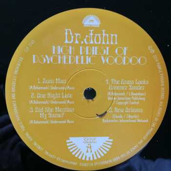 3LP/Set di cofanetti Dr. John: High Priest Of Psychedelic Voodoo