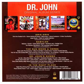5CD/Set di cofanetti Dr. John: Original Album Series