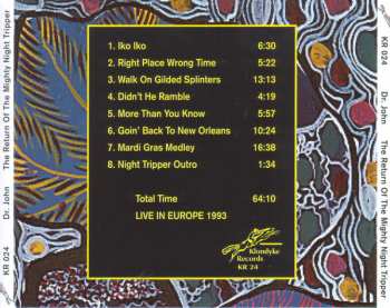 CD Dr. John: The Return Of The Mighty Night Tripper 