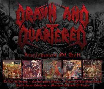 5CD/Set di cofanetti Drawn And Quartered: Implements Of Hell